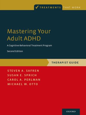 cover image of Mastering Your Adult ADHD